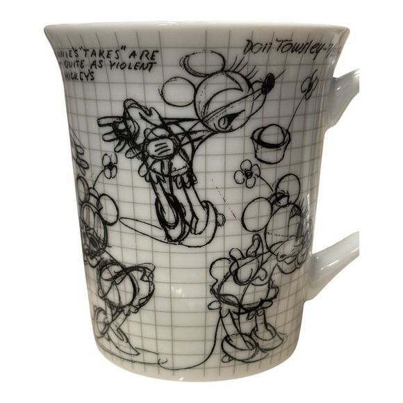 Disney Minnie Mouse Sketch Mug - White - Picture 3 of 5